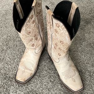 Off-white Cowboy Boots Size 8